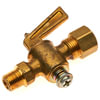 Gates G33705-0502 Hydraulic Coupling / Adapter Shut-off Cock - Copper Tubing Industrial Compression to Male Pipe Run (Valves)