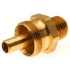 Gates G33111-0604 Hydraulic Coupling / Adapter Air Brake to Male Pipe without Nut and Sleeve Coupling for Rubber Hose