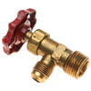 Gates G33612-0806 Hydraulic Coupling / Adapter Truck Valve 90 - Male SAE 45 to Male Pipe Branch (Valves)