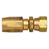 Gates G34210-0505B Hydraulic Coupling / Adapter Dual Seat Female JIC 37/SAE 45 Flare Swivel - Brass (C5CXH, C5C, C5D & C5M