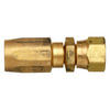 Gates G34210-1010B Hydraulic Coupling / Adapter Dual Seat Female JIC 37/SAE 45 Flare Swivel - Brass (C5CXH, C5C, C5D & C5M