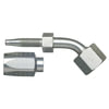Gates G34235-0404 Hydraulic Coupling / Adapter Female Flat-Face Swivel - 45 Bent Tube - Steel (C5CXH, C5C, C5D & C5M Hose)