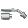 Gates G34502-0404 Hydraulic Coupling / Adapter Male SAE 45 Flare Inverted Swivel - 45 Bent Tube - Steel