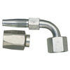 Gates G35205-0606 Hydraulic Coupling / Adapter Female SAE 45 Flare Swivel - 90 Bent Tube - Steel (C5E Hose)
