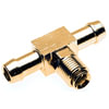 Gates G37503-0605 Hydraulic Coupling / Adapter Male SAE Inverted Flare Swivel - 45 (Single Bead)