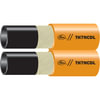Gates 85424 Hydraulic Hose 50 ft. Non-Conductive Dual Line Thermoplastic Hydraulic Hose, 3/8" ID x 0.64" OD