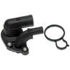 Gates CO34884 Engine Coolant Thermostat Housing Cover Engine Coolant Water Outlet