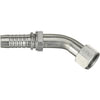 Gates G20175-1616 Hydraulic Coupling / Adapter Female JIC 37 Flare Swivel - 45 Bent Tube (GlobalSpiral)