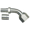 Gates G40202-0505 Hydraulic Coupling / Adapter Female SAE 45 Flare Swivel - 45 Bent Tube - Steel (C14)