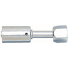 Gates G45200-1008 A/C Refrigerant Hose Fitting Female SAE 45 Flare Swivel - Aluminum (PolarSeal ACA)