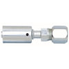 Gates G45510-0806 A/C Refrigerant Hose Fitting Male SAE Flareless Assembly - Aluminum (PolarSeal ACA)