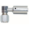 Gates G45511-1212 Hydraulic Coupling / Adapter Male SAE Flareless Assembly - 90 Block - Aluminum (PolarSeal ACA)