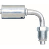 Gates G45585-1010 A/C Refrigerant Hose Fitting Male SAE Tube O-Ring Nut - 90 Bent Tube - Aluminum (PolarSeal ACA)