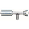 G45586-1010 by GATES - Female SAE Tube O-Ring Nut Swivel w/ R12 Service Port - Aluminum (PolarSeal ACA)