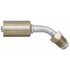 Gates G45196-1010 A/C Refrigerant Hose Fitting Male SAE 45 Flare - 45 Bent Tube - Aluminum (PolarSeal ACA)