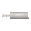 Walker Exhaust 21409 Exhaust Muffler Quiet-Flow SS Direct Fit Exhaust Muffler 2.5" Outlet (Inside)