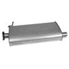 Walker Exhaust 21438 Exhaust Muffler Quiet-Flow SS Direct Fit Exhaust Muffler 2" Inlet (Inside)
