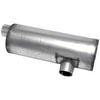 Walker Exhaust 21969 Exhaust Muffler Heavy Duty Direct Fit Exhaust Muffler 4" Inlet (Inside) 4" Outlet (Inside)