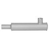 Walker Exhaust 22032 Exhaust Muffler Heavy Duty Direct Fit Exhaust Muffler 2.5" Inlet (Inside) 2.5" Outlet (Outside)