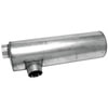 Walker Exhaust 21165 Exhaust Muffler Heavy Duty Direct Fit Exhaust Muffler 5" Inlet (Inside) 5" Outlet (Inside)