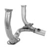 Walker Exhaust 40235 Exhaust Pipe Exhaust Pipe 2.5" Outlet (Outside)