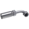 Gates G51179-0304 Hydraulic Coupling / Adapter Female JIC 37 Flare Swivel - 90 Bent Tube (PCTS Thermoplastic - One-Piece)