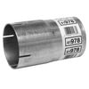 Walker Exhaust 41978 Exhaust Pipe Connector Heavy Duty Exhaust Pipe Connector 3.5" Inlet (Inside) 3.5" Outlet (Outside)