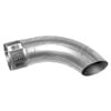 Walker Exhaust 42449 Exhaust Tail Pipe Heavy Duty Exhaust Tail Pipe 3.5" Inlet (Inside) 3" Outlet (Outside)