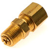 Gates G55028-0402 Hydraulic Coupling / Adapter Copper Tubing Industrial to Male Pipe - Check Valve (Compression)