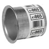 Walker Exhaust 41865 Exhaust Pipe Heavy Duty Exhaust Pipe 4" Inlet (Outside) 3.5" Outlet (Outside)