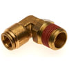 Gates G56124-0604 Hydraulic Coupling / Adapter Industrial SureLok to Male Pipe Swivel - 90 (Industrial SureLok)