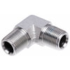 Gates G60115-2424 Hydraulic Coupling / Adapter Male Pipe NPTF to Male Pipe NPTF - 90 (SAE to SAE)