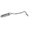Walker Exhaust 47740 Exhaust Muffler Assembly Quiet-Flow SS Ajuste directo Ensamble de Mofle de Escape