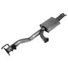 Walker Exhaust 50472 Exhaust Resonator and Pipe Assembly Direct Fit Exhaust Resonator and Pipe Assembly 2.375" Outlet
