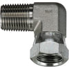 Gates G60144-1206 Hydraulic Coupling / Adapter Male Pipe NPTF to Female Pipe Swivel NPSM - 90 (SAE to SAE)
