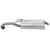 Walker Exhaust 53396 Exhaust Muffler Assembly Quiet-Flow SS Ajuste directo Ensamble de Mofle de Escape