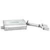 Walker Exhaust 53400 Exhaust Muffler Assembly Quiet-Flow SS Ajuste directo Ensamble de Mofle de Escape