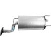 Walker Exhaust 53406 Exhaust Muffler Assembly Quiet-Flow SS Ajuste directo Ensamble de Mofle de Escape