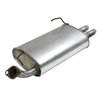 Walker Exhaust 53443 Exhaust Muffler Assembly Quiet-Flow SS Ajuste directo Ensamble de Mofle de Escape