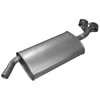 Walker Exhaust 53474 Exhaust Muffler Assembly Quiet-Flow SS Ajuste directo Ensamble de Mofle de Escape
