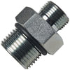 Gates G602652016 Hydraulic Coupling / Adapter Male O-Ring Boss to Male Pipe NPTF (SAE to SAE)