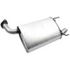 Walker Exhaust 53728 Exhaust Muffler Assembly Quiet-Flow SS Ajuste directo Ensamble de Mofle de Escape