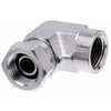 Gates G60164-0402 Hydraulic Coupling / Adapter Female Pipe NPTF to Female Pipe Swivel NPSM - 90 (SAE to SAE)
