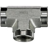 Gates G60181-2020 Hydraulic Coupling / Adapter Female Pipe NPTF - Tee (SAE to SAE)