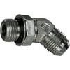 Gates G60308-1010 Hydraulic Coupling / Adapter Male O-Ring Boss to Male JIC 37 Flare - 45 (SAE to SAE)