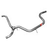55367 by WALKER EXHAUST - Exhaust Y Pipe 2.25" Inlet (Outside)  1.875" Outlet (Outside)