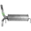 Walker Exhaust 70004 Exhaust Muffler Assembly Quiet-Flow SS Ajuste directo Ensamble de Mofle de Escape