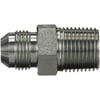 Gates G60490-0202 Hydraulic Coupling / Adapter Male JIC 37 Flare to Male Pipe NPTF (SAE to SAE)
