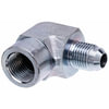 Gates G60514-0804 Hydraulic Coupling / Adapter Male JIC 37 Flare to Female Pipe NPTF - 90 (SAE to SAE)