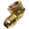 Gates G60664-0604 Hydraulic Coupling / Adapter Male SAE 45 Flare to Female Pipe - 90 (SAE Flare)